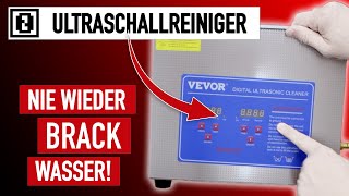 Ultraschall Reiniger • Funktionsweise und MEGA TIPP • nie wieder mühselig reinigen [upl. by Hak]