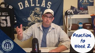 The DBell Sports Podcast NFL Week 2 Reaction [upl. by Annaillil]