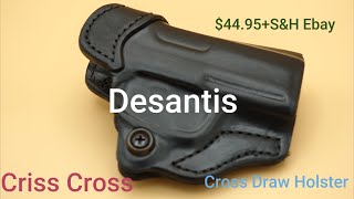 4495 Desantis Criss Cross OWB Holster [upl. by Sedlik183]