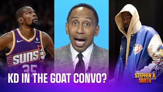 Should Kevin Durant be in the GOAT conversation [upl. by Kenn]