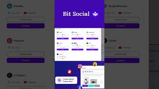 How to Connect Discord account using Bit Social [upl. by Airdnoed18]