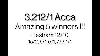 3 2121 Acca at Hexham on 1210 [upl. by Backer72]