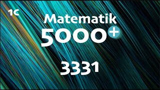 Matematik 5000 1c 3331 matte 1c [upl. by Etselec]