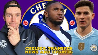 CHRISTOPHER NKUNKU EXIT RUMOURS SHUTDOWN  MANCHESTER CITY WANT HUGE MONEY FOR JUlIAN ALVAREZ [upl. by Jaddan]