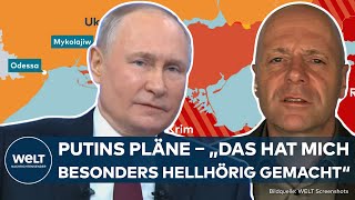 PUTINS PLÄNE quotEs wird Frieden herrschenquot – Russlands Präsident bekräftigt Kriegsziele in Ukraine [upl. by Handal69]