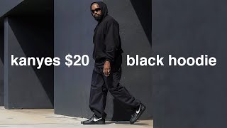 I bought kanyes 20 black hoodie but is it worth it goshafck adidas yeezy haul [upl. by Alvord]