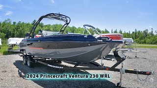 Do Both Fishing and Water Sports in the New 2024 Princecraft Ventura 230 WRL [upl. by Hpesoj]