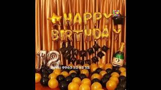 Adults Birthday Party Decoration  Balloon Decoration for Birthday party [upl. by Goulet]