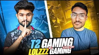 T2 GAMING VS LOLZZZ GAMING FIGHT SAME TEAM CHALLENGE HIGHEST KILLS lolzzzgaming lolzzz jonathan [upl. by Brower593]