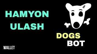 DOGS BOT HAMYON ULASH  Connect wallet Dogs bot [upl. by Vaenfila]