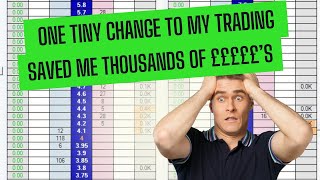 How one Tiny Change to my Betfair Trading made thousands of pounds of difference to me [upl. by Annohsak]