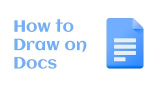 how to draw on google docs [upl. by Liana409]