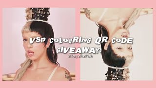 VSP QR CODE GIVEAWAY fyp giveaway colouring vsp melaniemartinez [upl. by Vierno]