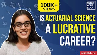 Actuarial Science In A Nutshell Salary Jobs Exams Eligibility Steps amp More [upl. by Ardnaid]