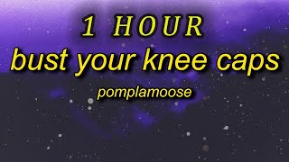 1 HOUR 🕐  Pomplamoose  Bust Your Kneecaps Lyrics the day he left was the day i died song [upl. by Niroht]