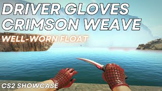 Driver Gloves Crimson Weave WellWorn  CS2 Skin Showcase 1189 [upl. by Caesaria]