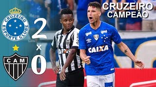 Cruzeiro 2 x 0 Atlético MG FINAL  Melhores Momentos  Campeonato Mineiro 080418  HD [upl. by Aieken]