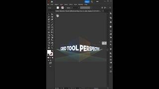 Adobe illustrator Tutorial  How to use the perspective selector illustrator illustratortutorial [upl. by Cida]