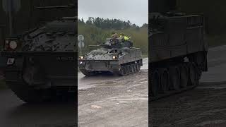 British army warrior tank IFV at Salisbury plain [upl. by Oap]