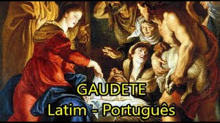 Gaudete LEGENDADO PTBR [upl. by Lyred]