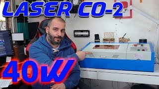 Laser CO2 de 40w  Merece la pena [upl. by Catharine]