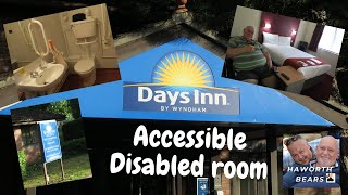 Days Inn Southampton Accessible Disabled room [upl. by Paulo575]