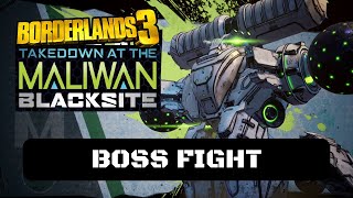 Borderlands 3 Takedown at the Maliwan Blacksite  Wotan the Invincible Boss Fight [upl. by Morril887]