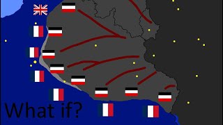 What if the Schlieffen Plan succeeded Alternate WW1 Western Front [upl. by Ikik]