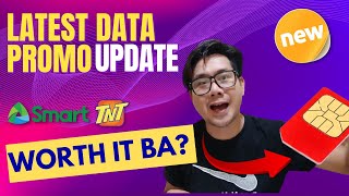 PINAKA LATEST DATA PROMO NI SMART AT TNT NGAYONG 2024  WORTH IT NGA BA [upl. by Atazroglam]