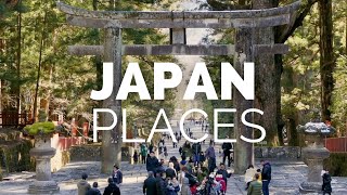 10 Best Places to Visit in Japan  Travel Video [upl. by Mcintyre891]