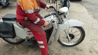 1955 Velocette LE Mk2 200cc at Andy Tiernans 5030VEL [upl. by Brunhilda]