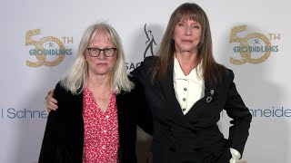 Tracy Newman and Laraine Newman attend The Groundlings 50th Anniversary celebration red carpet even [upl. by Roxana453]