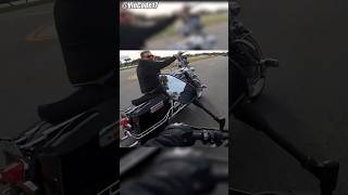 Biker vs Biker Road Rage [upl. by Hadria36]