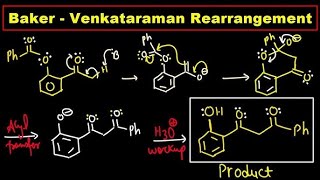 Baker–Venkataraman Rearrangement  Baker Rearrangement  Organic Name Reaction  Reaction Mechanism [upl. by Anitnuahs]