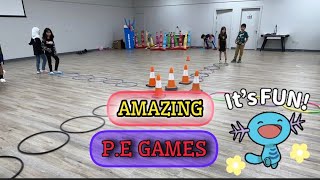 Jumping for pe games primary and elemantary school jumping [upl. by Llevad]