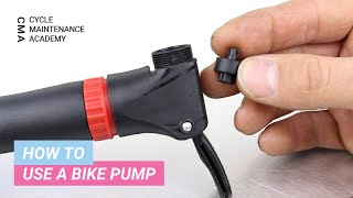 How To Use A Bike Pump [upl. by Enaols]