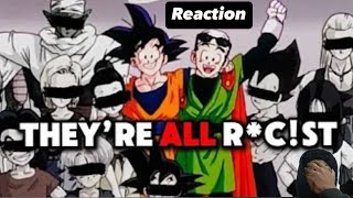 Not you too trucks every character in dragonball is racit Zephfire reaction [upl. by Ahsi]