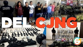 7 del CJNG detenidos con arsenal Colima [upl. by Adnylem805]