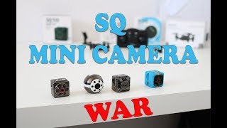 SQ8 vs SQ9 vs SQ10 vs SQ11 Mini Camera Comparison [upl. by Ennaeirb]