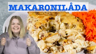 UPPGRADERAD Klassisk Finsk Makaronilåda [upl. by Latsyc]