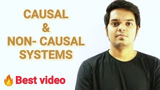 CAUSAL NONCAUSAL SYSTEMS  complete steps and sums [upl. by Avenej]