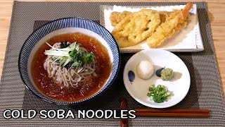 How to make Cold Soba Noodles  Soba Noodles Recipe [upl. by Urissa]