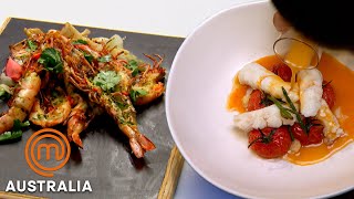 Best Seafood Recipes  MasterChef Australia  MasterChef World [upl. by Charissa]