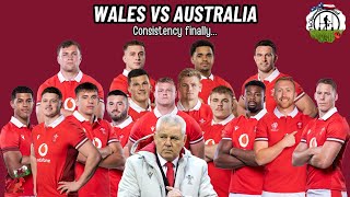 Consistency is Key  Wales vs Australia official team announcement [upl. by Enyedy]