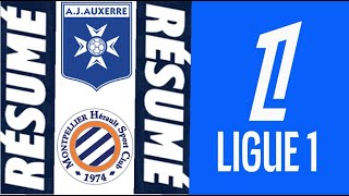 Montpellier HSC  AJ Auxerre 32 Résumé du match  Ligue 1 20242025 [upl. by Flora285]