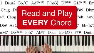 Learn EVERY Chord and Chord Symbol  The 7 Systems [upl. by Neom]