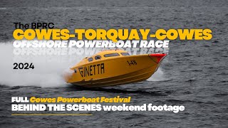 Cowes Torquay Offshore Powerboat Race 2024 [upl. by Aissert834]