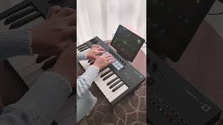 Wizkid  2 Sugar Pads on Melodics App Shorts PianellaPianoShorts [upl. by Neelahs]