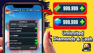 Zombieio MOD MENU APK v112024 Unlimited Diamonds Cash amp God Mode for iOS iPhone Android [upl. by Tammy518]