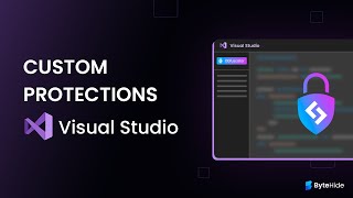 How custom protections work  Shield NET Obfuscator Visual Studio Extension [upl. by Andri]